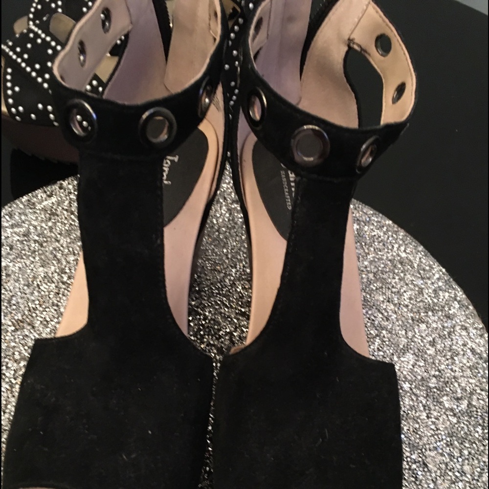 Jambu black suede shoes